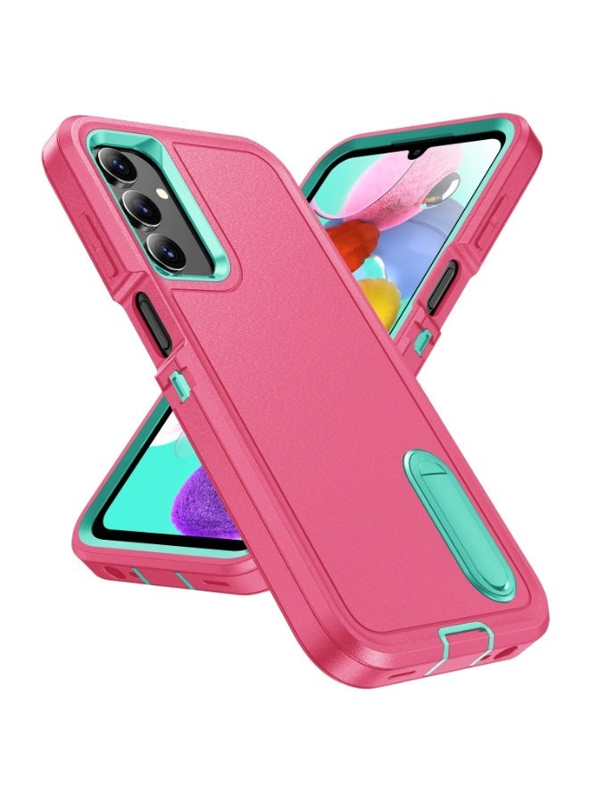 Samsung Galaxy A16 5G/4G Case Cover with Kickstand,Heavy Duty Protection Shockproof Anti-Scratch Slim Fit Lightweight Protective Durable Case Hard Cover for Samsung Galaxy A16 6.7",Black - Image 1